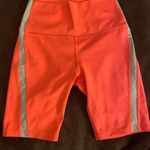 Splits59 High-Waisted Bike Shorts in Coral